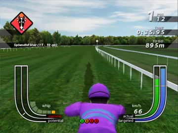 Frankie Dettori Racing screen shot game playing